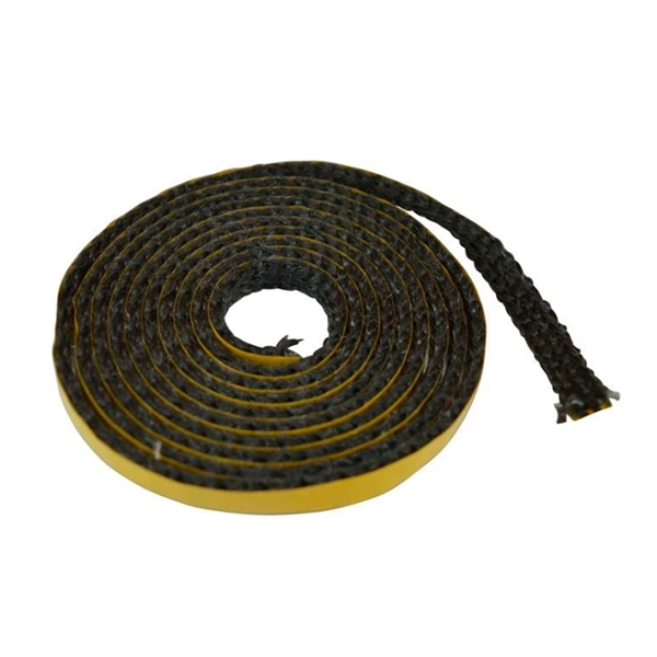 Cordón de fibra de vidrio 10 mm x 3 mm suave, 2 metros para estufas de pellets