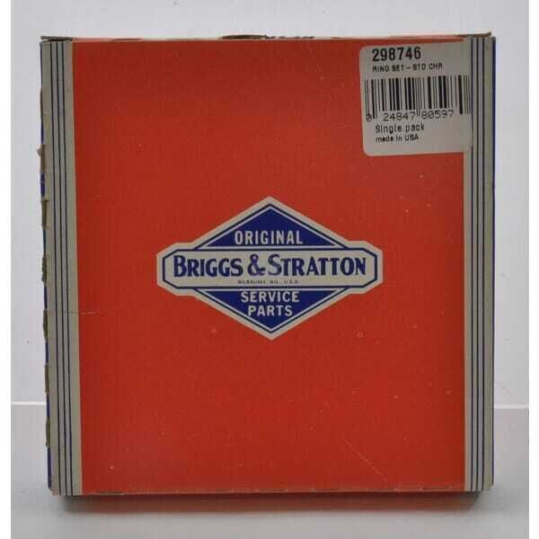 Juego de anillos de pistón Cromado - 298746 - Briggs & Stratton