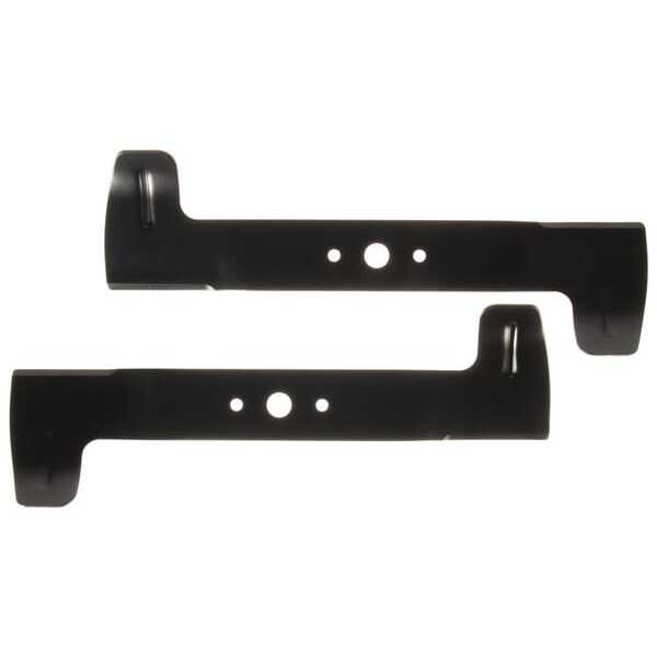 Stiga Cuchillas de cortacésped clasificadas por longitudOE - 1134922001 - Juego de cuchillas con aletas para mulching lado izd. 
