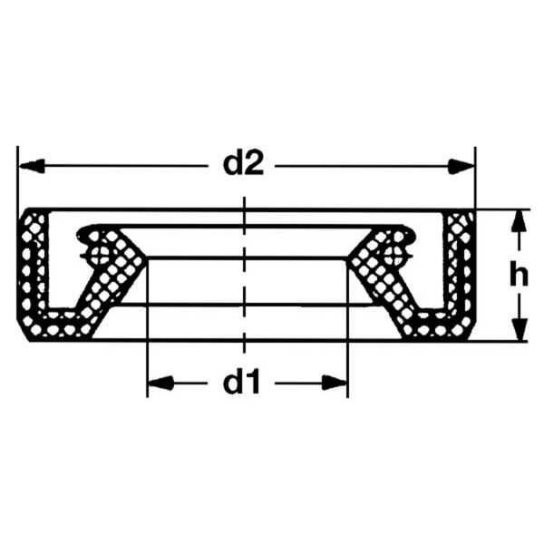 Stiga Retenes - 1188115000 - Blade Motor Oil Seal