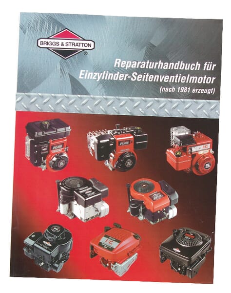 Briggs & Stratton Catálogo de piezas de repuesto - 271266 - Manual de reparac. 1 cilindro