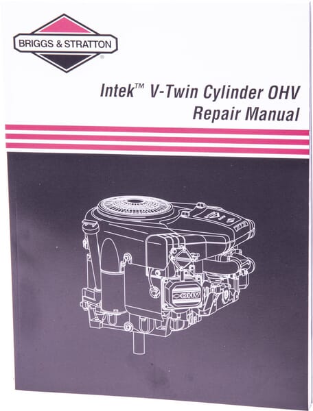 Briggs & Stratton Catálogo de piezas de repuesto - 273521 - Manual repara.Intek V-Twin OHV