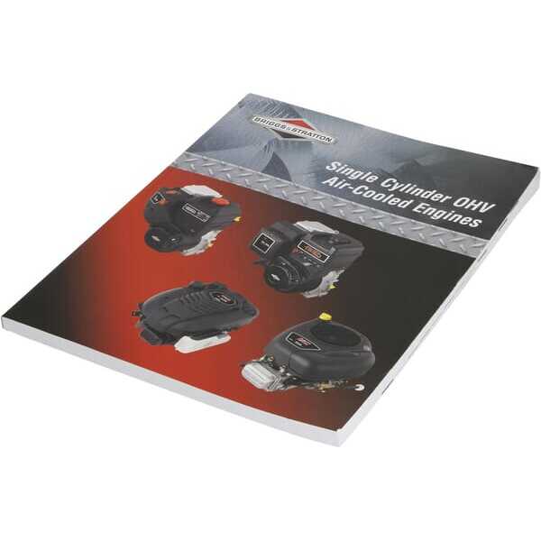Briggs & Stratton Catálogo de piezas de repuesto - 276781 - Manual repara. 1 cyl ohv