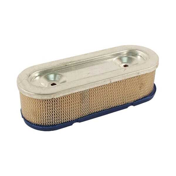 Briggs & Stratton Filtro de aire ovalado - 399968 - Filtro de aire ov. 222x76x64mm