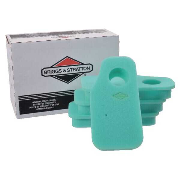 Briggs & Stratton Filtro de gomaespuma - 4134 - Filtro de aire Contient 4 x 270843S