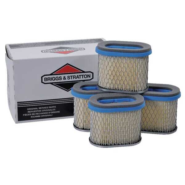 Briggs & Stratton Filtro de aire ovalado - 4224 - Filtro de aire 4 x 692446