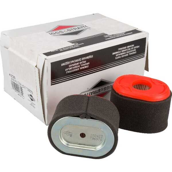 Briggs & Stratton Filtro de aire ovalado - 4238 - Paq. alm. filtros 5 x 796970