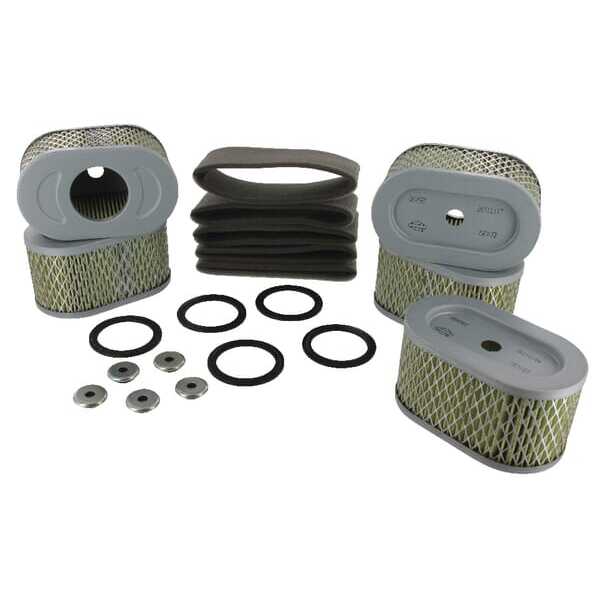 Briggs & Stratton Filtro de aire ovalado - 4239 - Filtro de aire 5 x 797033