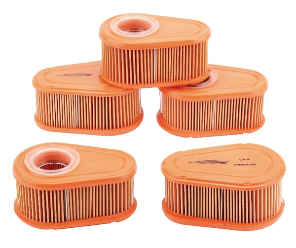 Briggs & Stratton Filtro de aire ovalado - 4245 - Paq. alm. filtros 5 x 792038