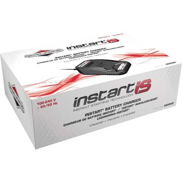 Cargador de batería UE - 593562 - Briggs & Stratton