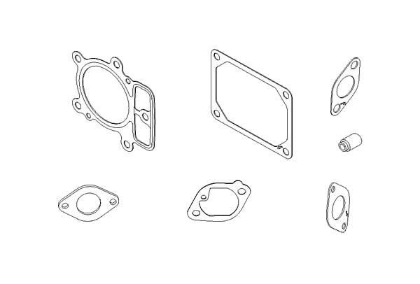 Briggs & Stratton Junta de tapaválvulas - 699822 - Gasket set-valve