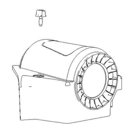 Cubierta del filtro de aire - 799102 - Briggs & Stratton