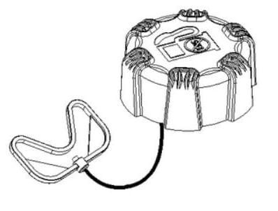 Briggs & Stratton Tapón del depósito y junta del tapón del depósito Briggs & Stratton - 799324 - Tapa del depósito