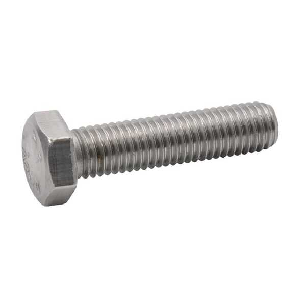 John Deere Tornillos de cabeza hexagonal DIN 933, métrica 10.9 zincados - 9331640109 - Tornillo hexagonal DIN 933 M16 x 40 acero