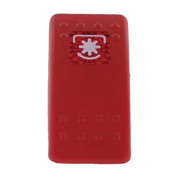 Stiga InterruptorVisión general F&G - 9400034301 - Tapa del interruptor PTO roja