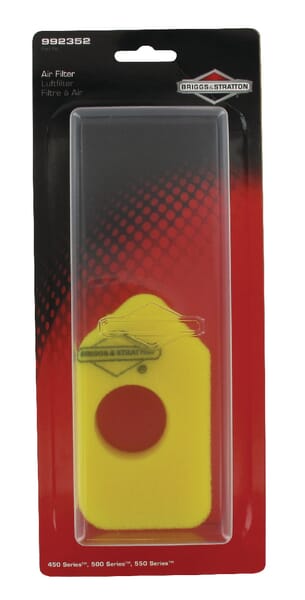 Filtro de aire 1 x 698369 - 992352 - Briggs & Stratton