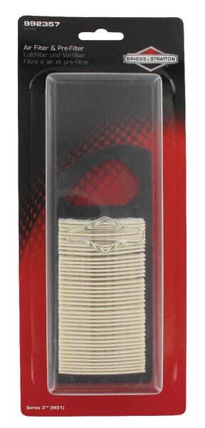 Filtro de aire 1x797007 - 992357 - Briggs & Stratton