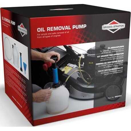 Kit de cambio de aceite 4l - 992423 - Briggs & Stratton