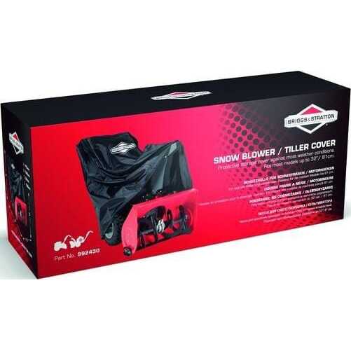 Funda para barredora/removedora de nieve - 992430 - Briggs & Stratton