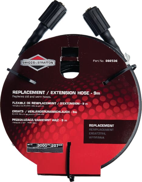 Briggs & Stratton Limpiador de alta presión accessori - 992536 - Manguera de prolongación de repuesto 9M