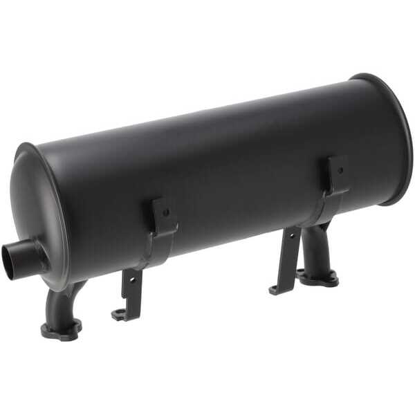 BS Silenciador Briggs & Stratton - 995007 - Silenciador, montaje trasero, salida lateral del filtro de aceite