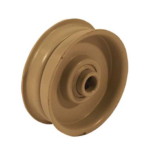 AYP Poleas planas/poleas tensoras con brida y rodamiento - FGP011875 - Polea plana 3/8"x2-1/4"