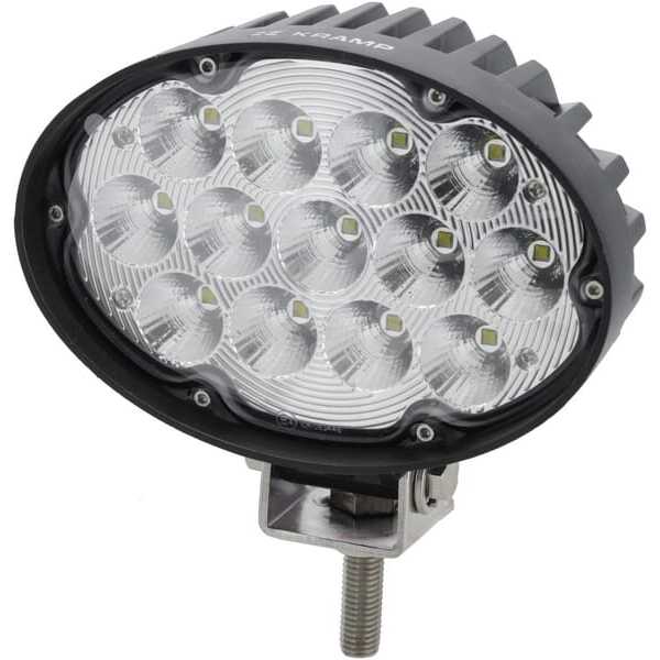 John Deere Luz de trabajo LED ovalado - LA10432SP - Faro de trabajo LED, 65W, 5880 lm, oval, 10/30V, 166x148x95 mm, Deutsch ench