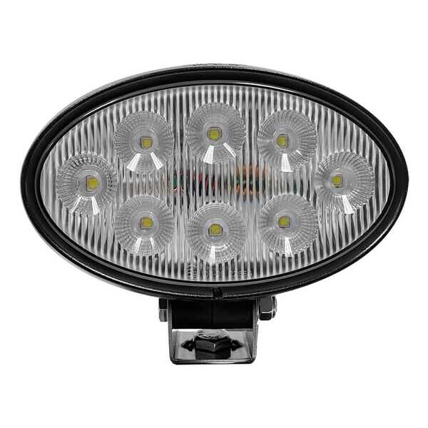 John Deere Luz de trabajo LED ovalado - LA10558 - Foco de trabajo LED, 56 W, 5320 lm, ovalado, blanco, 10/30 V, 160 x 100 x 74mm