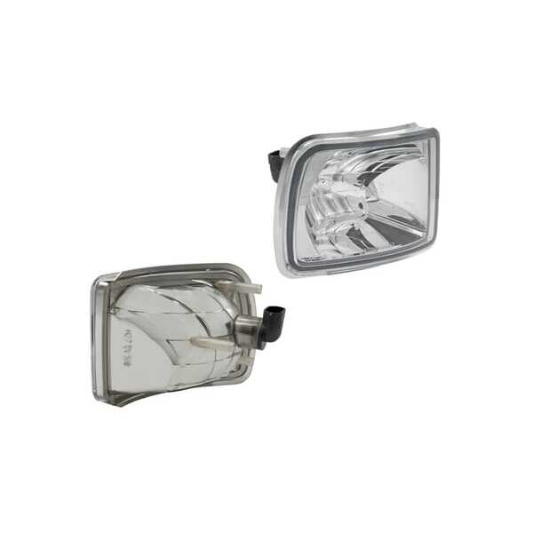 John Deere  - LPRC54751 - Arbejdslygte halogen, højre, 12V, 50W, firkantet, hvid, 123x115x121mm, PGJ13-stik, Wesem