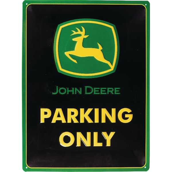 John Deere  - TTF8157 - Skilt kun JD-parkering