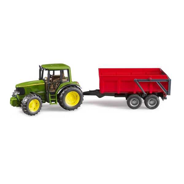 John Deere U02057 6920 con volquete - U02057 - John Deere 6920 con remolque basculante