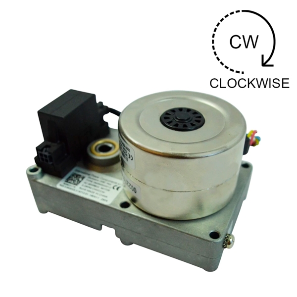 Motorreductor / sinfín con motor redondo y orificio para estufa de pellets 5.0.rpm - 230v